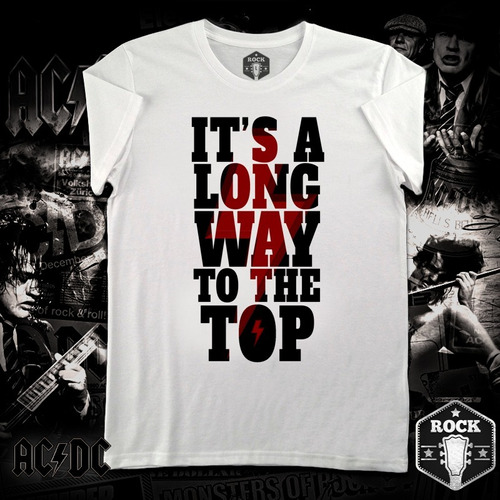 Remera Ac Dc  Its A Long Way... 