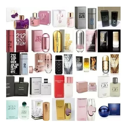 Perfume Perfumes Para Damas Y Caballeros Variedad
