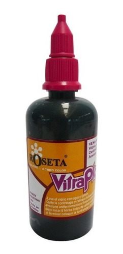 Vitraplom Roseta 65 Ml Color Negro