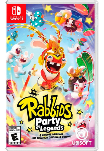 Rabbids Party Of Legends Nintendo Switch Juego FĂsico Nuevo