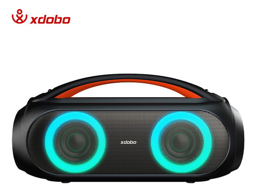 Parlante Xdobo Vibe Plus Portátil Con Bluetooth Color Negro