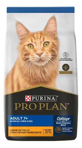 Alimento Proplan Adult Cat 7+ 3kg