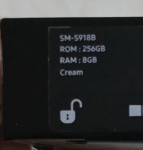 Celular Samsung Galaxy S23 Ultra Cream 256gb + Ram 8gb (Usado)