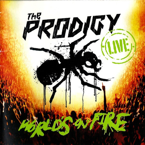 The Prodigy Live Worlds On Fire Cd Dvd Nuevo Eu Digipack 