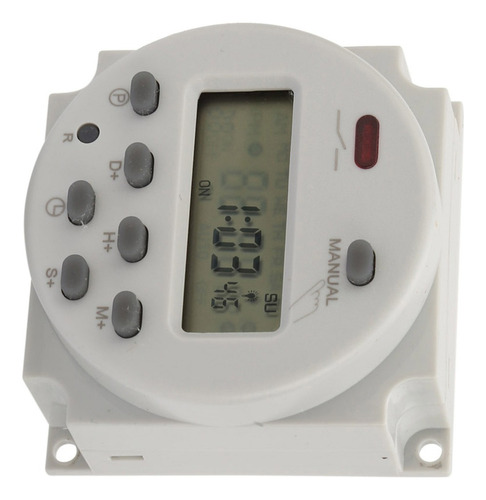 For Interruptor Temporizador Programable 7 Días 1s~168h 5va