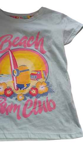 Pijama De Verano Minions - Niñas Diferentes Diseños
