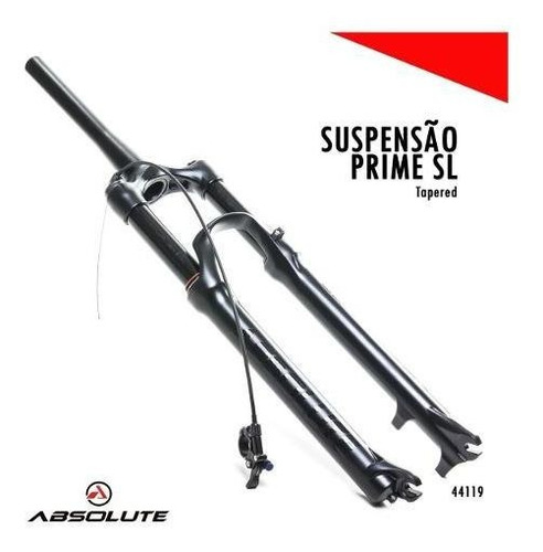 Suspensão Absolute Prime Sl 29er Trava Guidão Ar Óleo Cônica