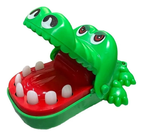  Zoop Toys ZP01023 Divertido juguete de juego con forma de animal de color cocodrilo Finger Bite Challenge