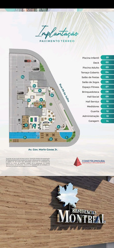 Apartamento 3 Dorms 96m2 2 Vagas Lazer Comp Frente Mar