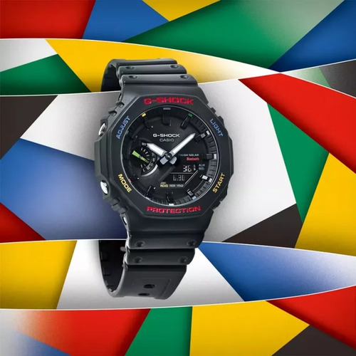 Reloj Casio G-shock Bluet Solar Negro Ga-b2100fc-1 Ts