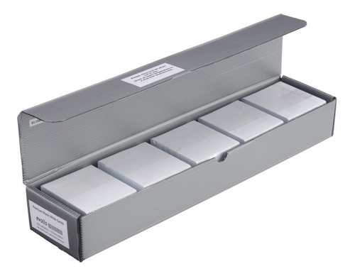 Imagen 2 de 5 de Tarjetas Pvc Blancas Termicas Para Impresoras Zebra Fargo Datacard Evolis X 50u