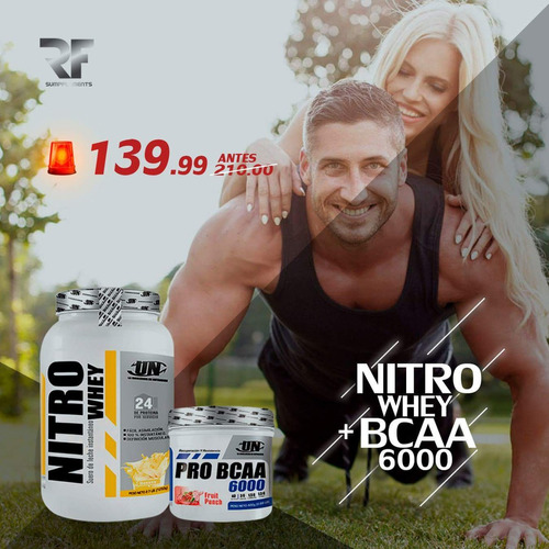 Nitro Whey 1.25 Kg + Pro Bcaa 6000
