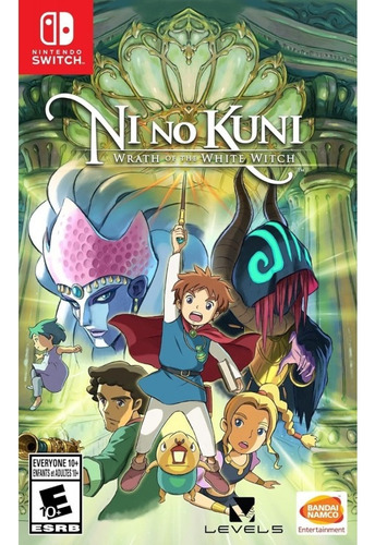 Ni No Kuni: Wrath Of The White Witch - Nintendo Switch Nuevo