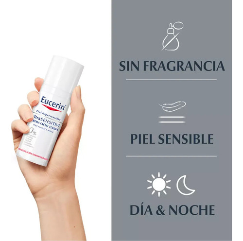 Eucerin Ultra Sensitive Crema Facial Fluida 50 Ml