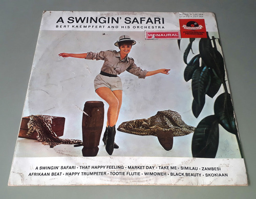 Disco Vinilo A Swingin Safari Bert Kaempfert & His Orchestra