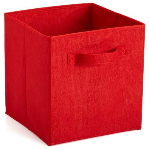 Caja De Tela Cajones Cubeicals 5432, Rojo