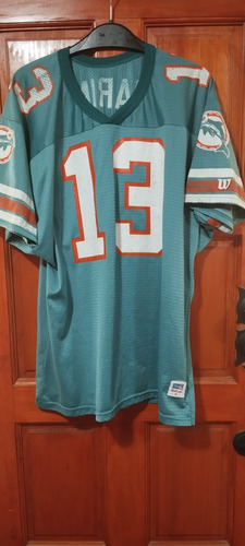 Camiseta Miami Dolphins Año 90 Talla Xl Wilson 100% Original