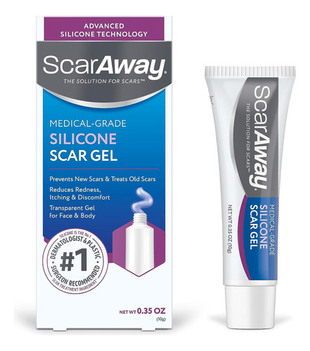 Gel Scaraway Silicone Scar 10g Tratamiento Para Cicatrices