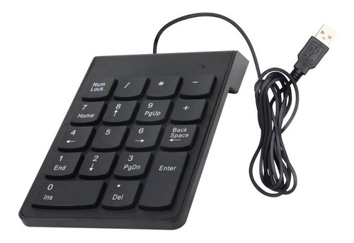 Mini Teclado Numerico Alambrico Usb Caja Contabilidad Ventas