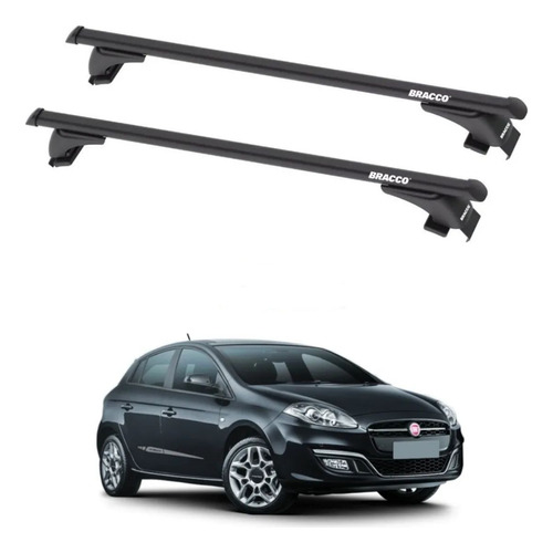 Barras Porta Equipajes Negras Fiat Bravo