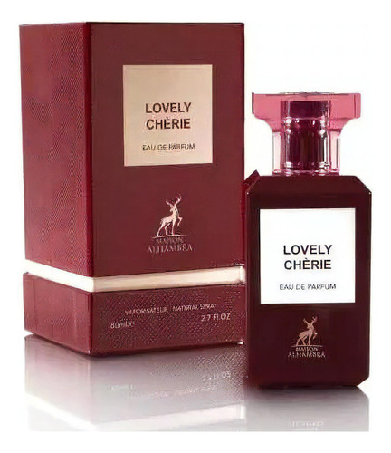 Perfume Alhambra - Lovely Chèrie Edp Fem 80ml