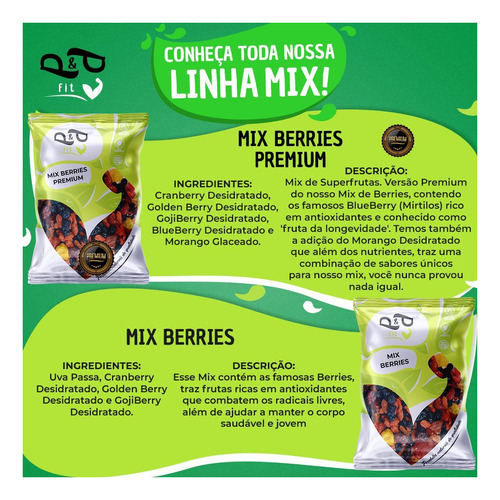 Mix Premium Blueberry Cranberry Gojiberry Goldenberry 250g