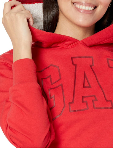 Gap Sudadera Gorro Con Sherpa 100% Original