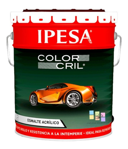 Esmalte Acrilico Amarillo Limon Org Ipesa 2117