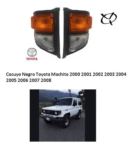 Cocuyo Toyota Machito Negro 2005 2006 2007 2008