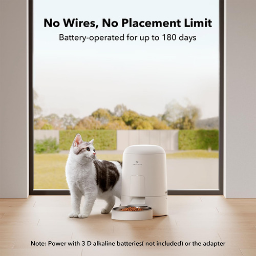 Comedero Automático Para Gatos Petlibro Air De 2 Litros Con