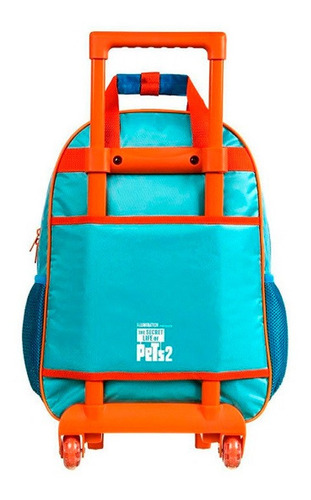 Imagem 3 de 3 de Mochila Dermiwil Pets Com Rodas Azul