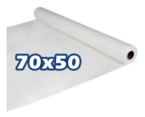 Lençol Papel 70cm X 50m Branco