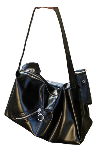 Bolso Tote De Cuero Suave Hot Girl De Gran Capacidad