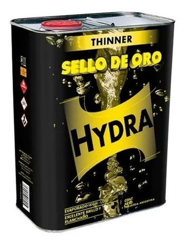 Thinner Sello De Oro Hydra X 1 L Pintu Don Luis Mdp