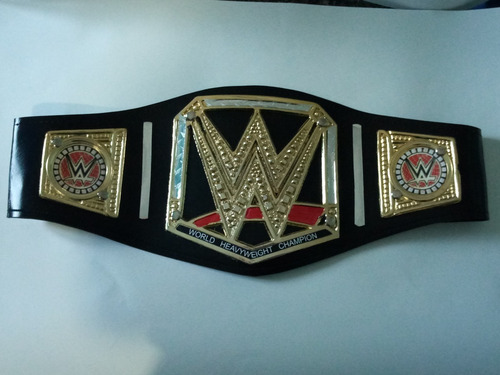 Cinturon De Luchador Wwe Negro Para Niño