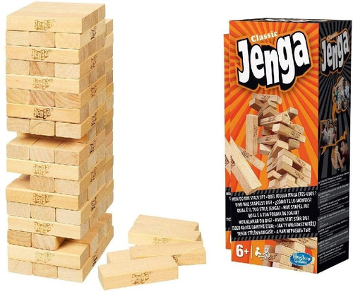 Jenga Grande Hasbro, Juego Didáctico, Giro Didáctico