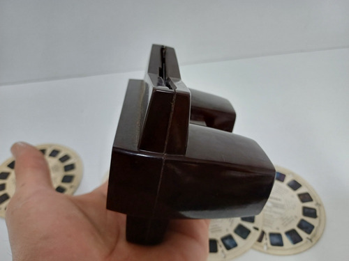 7k Antiguo View Master De Baquelita Funcionando Más 3 Discos