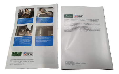 Manual De Instruções Livro De Bordo Volks Voyage 5u3012766