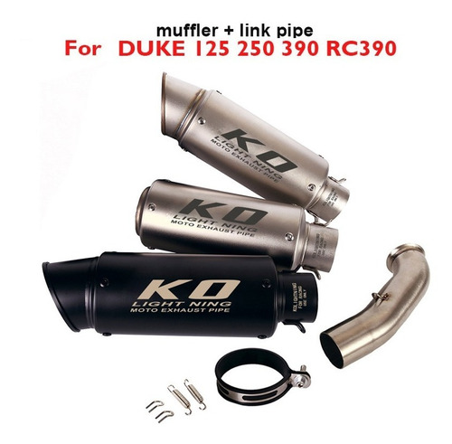 Slip On Duke 250 Para Ktm 125 Duke 390 Rc390 System