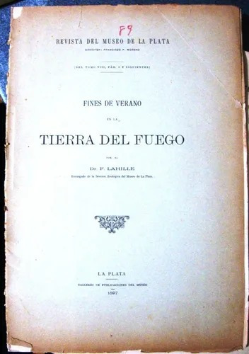 Tierra Del Fuego 2 Folletos 1896 Naturaleza Y Verano Ushuaia