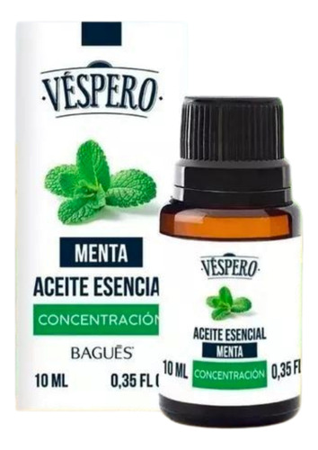 Aceite Esencial De Menta Bagues Vespero 10ml En Oferta!