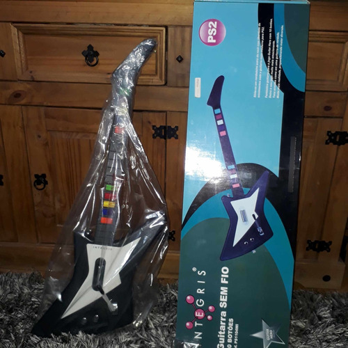 Guitarra Integris Ps2 Na Caixa 30cm Sem Fio Nova Funciona (Usado)
