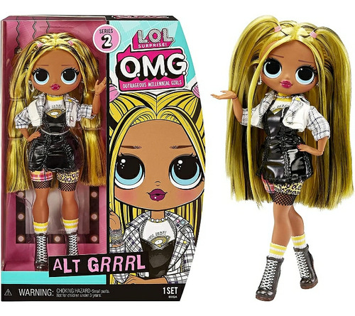 Lol Surprise Omg Muñeca Alt Grrrl Fashion Doll