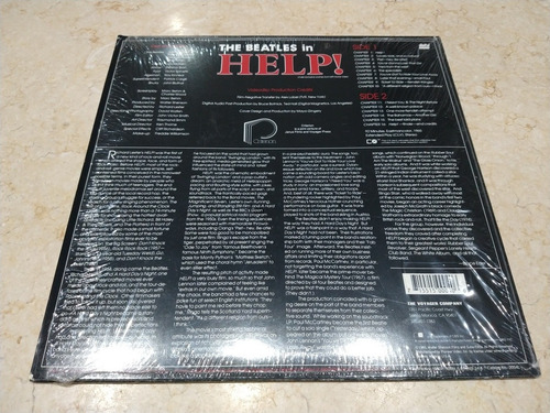 Imagen 2 de 3 de Laser Disc The Beatles Help! Excelente Estado