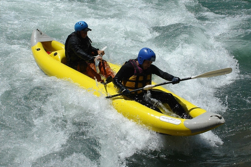 Caiaque Rafting - Caiaque Inflável Duck - Marina Atlântica.
