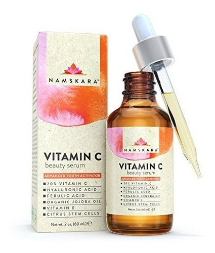 Namskara Vitamina C 2oz Serum Para Cara 20% Con Ácido Hialur