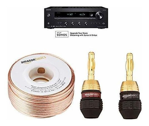 Receptor Estéreo De Red Onkyo Tx-8270 De 2 Canales Con 4k Hd