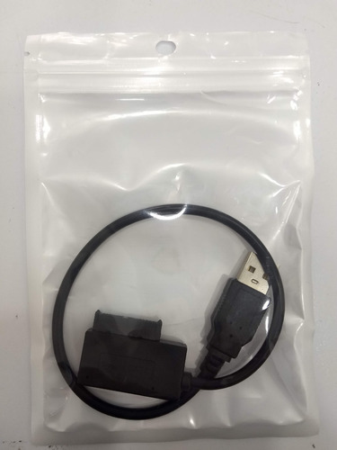Imagen 1 de 3 de Cable Adaptador Sata A Usb, 35cm, Cd, Dvd, Rom, Usb2.0