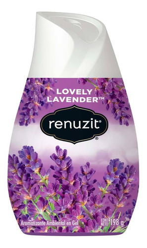 Aromatizante En Gel Renuzit Lavanda 198g