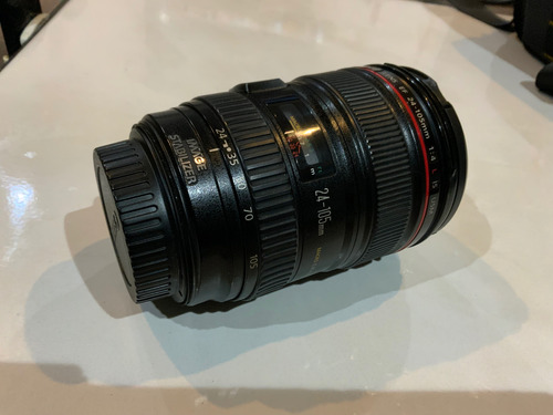 Lente Canon Ef 24-105 Mm F/4l Is Usm Canon Ef Negro (Usado)